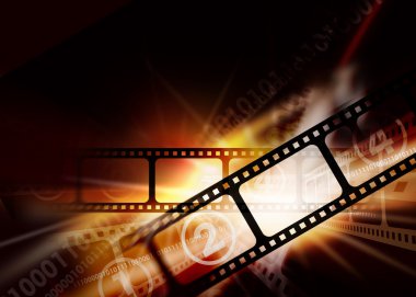  Sinema fotoğraf antika arka plan.