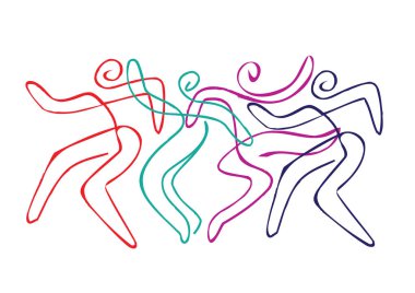 Tis halk dansları grubu çizgi art.k