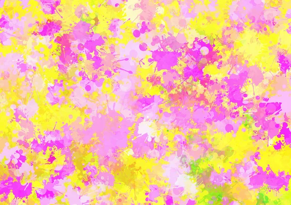 Artistic abstract  watercolor splash background. Water color imitating warm colorful background symbolizing summer flowers.