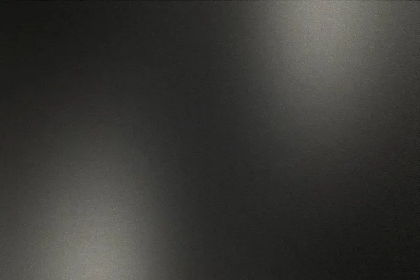 Чорна Металева Стіна Пензлем Абстрактний Текстурний Фон — стокове фото