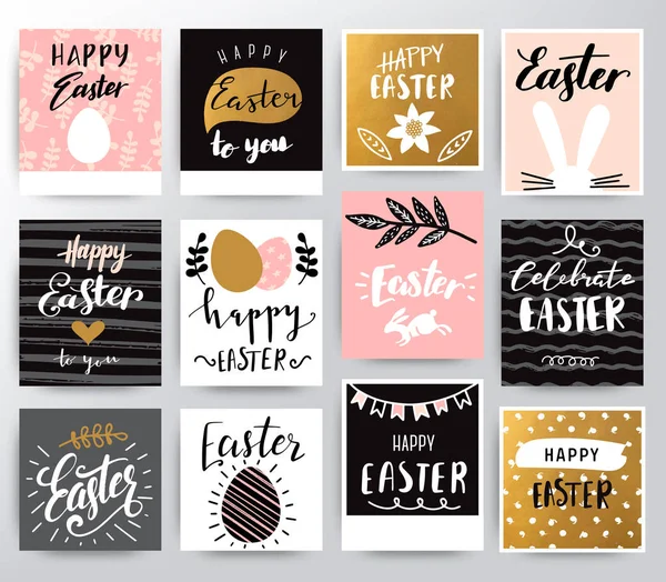 Pasen decoratieve set — Stockvector