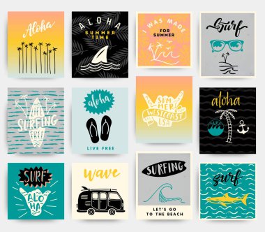 Yaz illüstrasyon ayarla