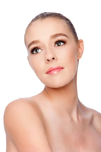 Beauty Spa Kosmetik weibliches Gesicht — Stockfoto