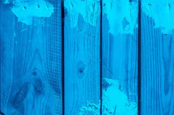Blauwe houten textuur — Stockfoto