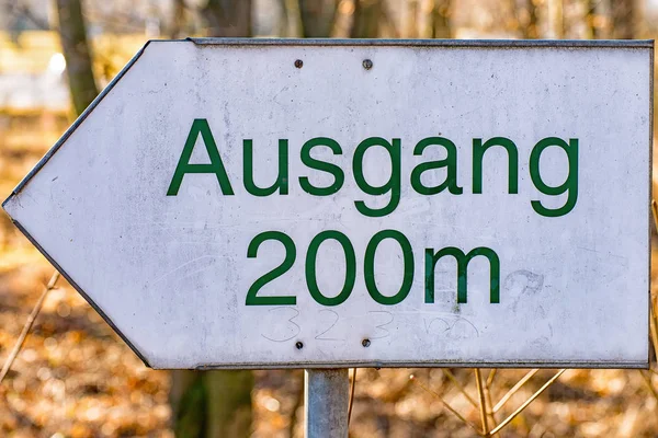 Leistung in 200 Metern — Stockfoto