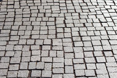 Erfurt içinde geçit üzerinde taş kaplama