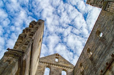 Thüringen'Paulinzella Manastırı Harabeleri