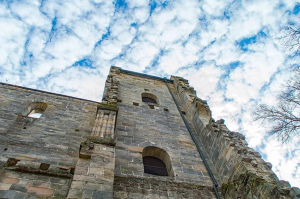 Rovine del monastero a Paulinzella in Turingia — Foto Stock