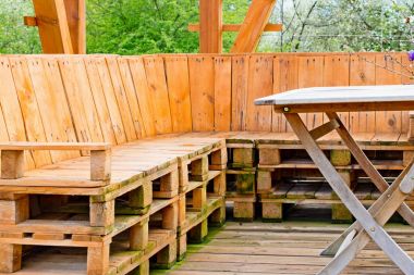 Euro palet ahşap Bank