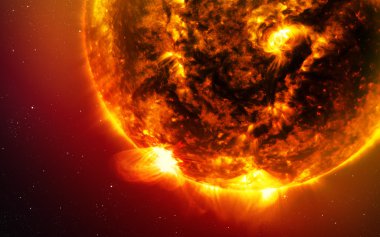 Arka plan bilimsel - gezegenler uzay, Bulutsusu ve yıldız. NASA'ın nasa.gov tarafından döşenmiş bu görüntü unsurları