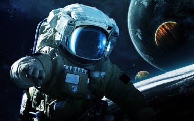 Derin uzay sanat. Nebulanın, gezegenler gökadaları ve yıldız güzel kompozisyon. Duvar kağıdı için harika ve yazdırma. Nasa tarafından döşenmiş bu görüntü unsurları