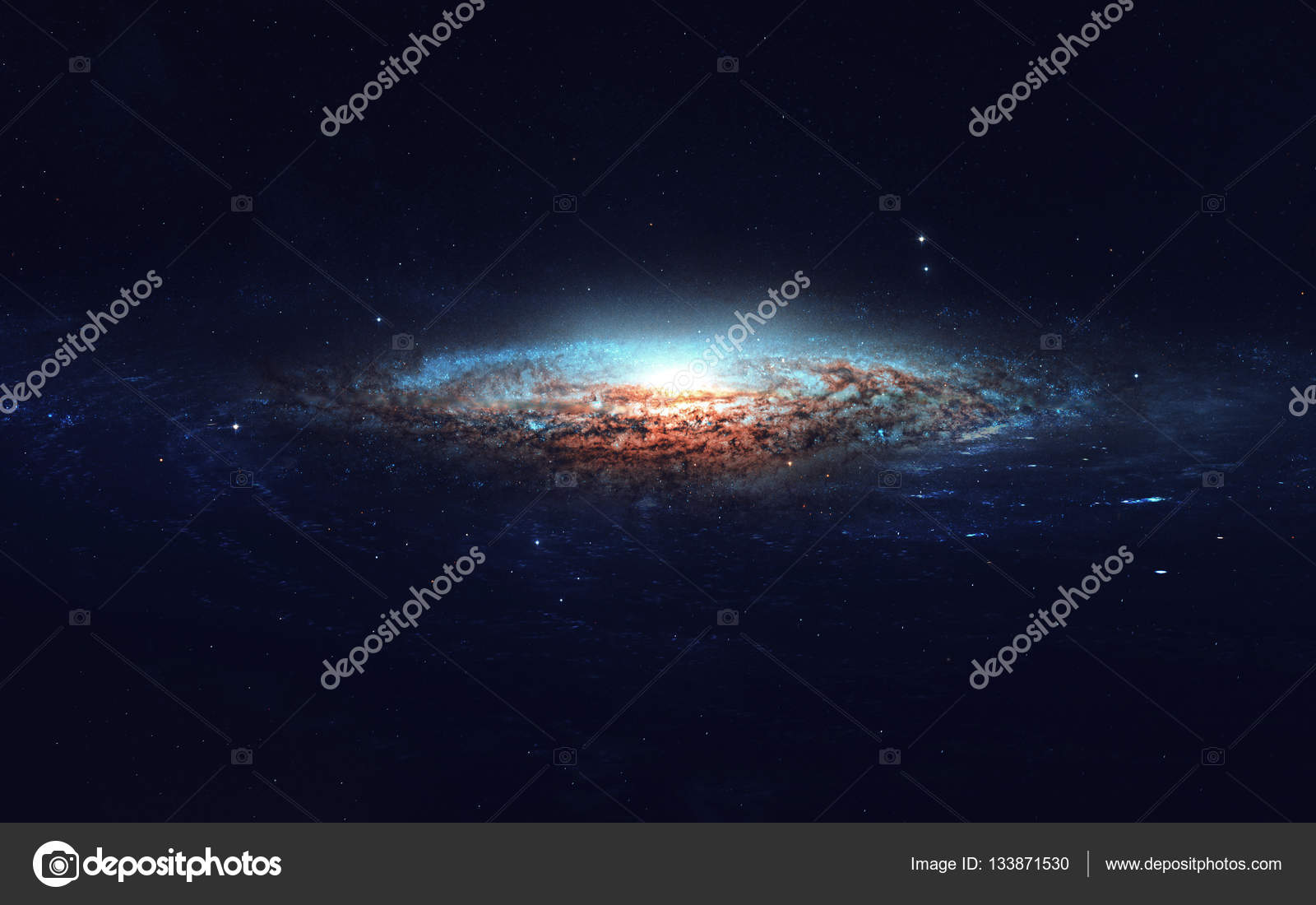 深宇宙アート 星雲 惑星 銀河 美しい構図の星 素晴らしい壁紙 印刷 Nasa から提供されたこのイメージの要素 ストック写真 C Shad Off