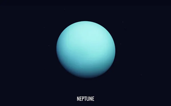 Neptun. Elemente dieses Bildes von der nasa — Stockfoto