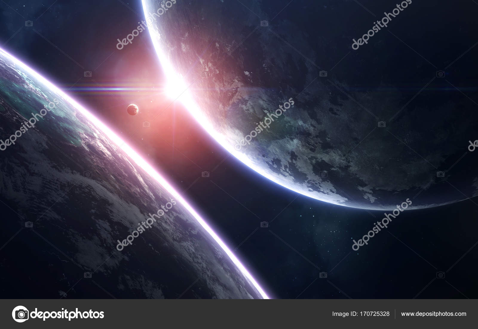 Space Art Incredibly Beautiful Science Fiction Wallpaper Endless Universe Elements Of This Image Furnished By Nasa Stock Photo C Shad Off