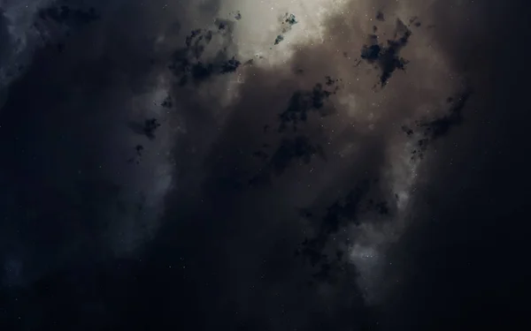 Nebula. Bilim kurgu uzay duvar kağıdı, inanılmaz güzel gezegenler, galaksiler, sonsuz evrenin karanlık ve soğuk güzelliği. Bu görüntünün elementleri NASA tarafından desteklenmektedir — Stok fotoğraf