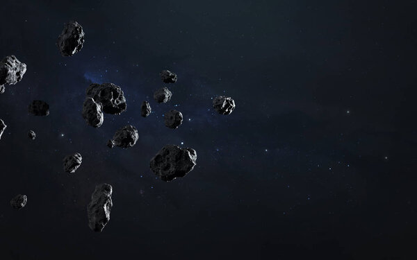 Фантастическая визуализация глубокого космоса. Элементы этой истории
