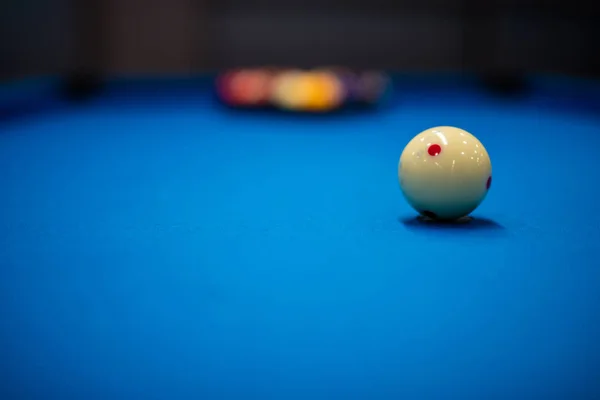 Eight balls billiards — Stock Photo, Image