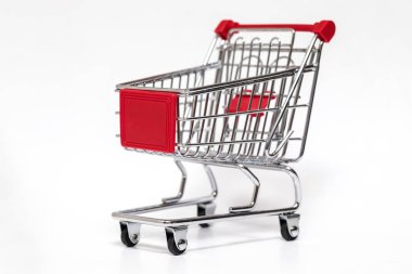 alışveriş sepeti izole