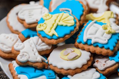 Çocuk doğum günü için çerezler 