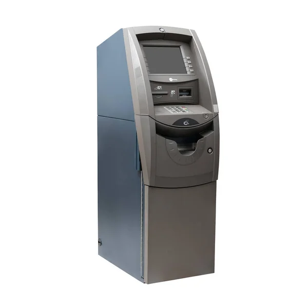 ATM-Geldautomaat geïsoleerd — Stockfoto