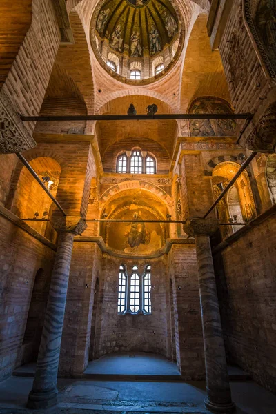 Istambul Turquia Março 2019 Igreja Santo Salvador Chora Uma Igreja — Fotografia de Stock