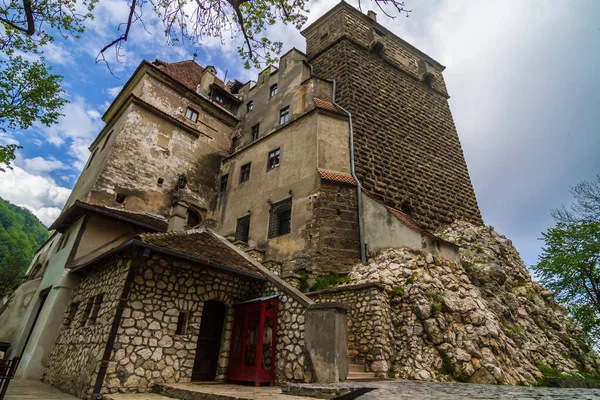 Bran Romania Травня 2019 Середньовічний Замок Графа Влада Дракули Брані — стокове фото