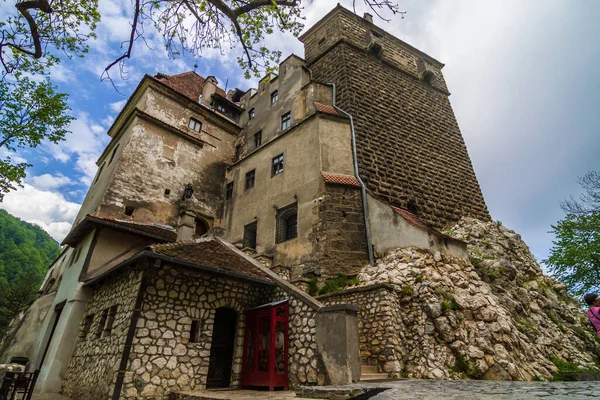 Bran Romania Травня 2019 Середньовічний Замок Графа Влада Дракули Брані — стокове фото