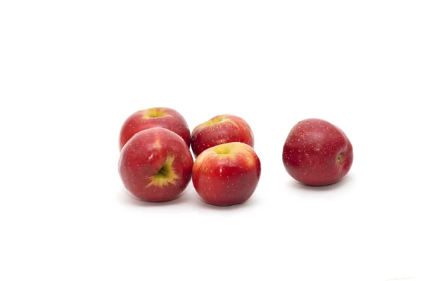 Ζουμερά κόκκινα μήλα — Φωτογραφία Αρχείου