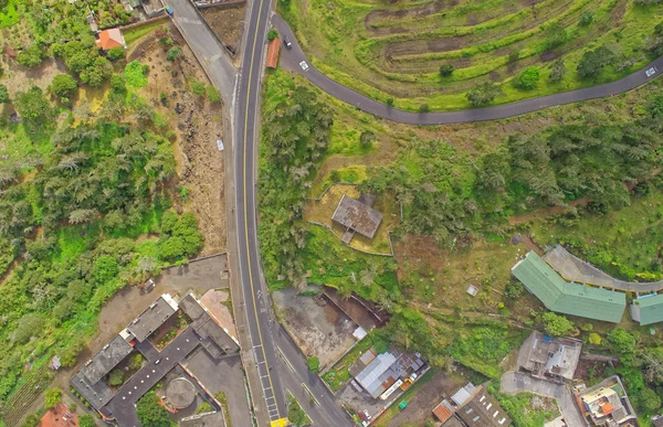 Moderne urbane Bananenlandschaft, Südamerika — Stockfoto