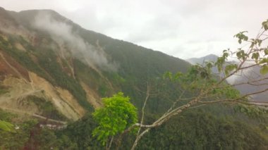 Tungurahua doğal bir görünüm güneşli bir günde
