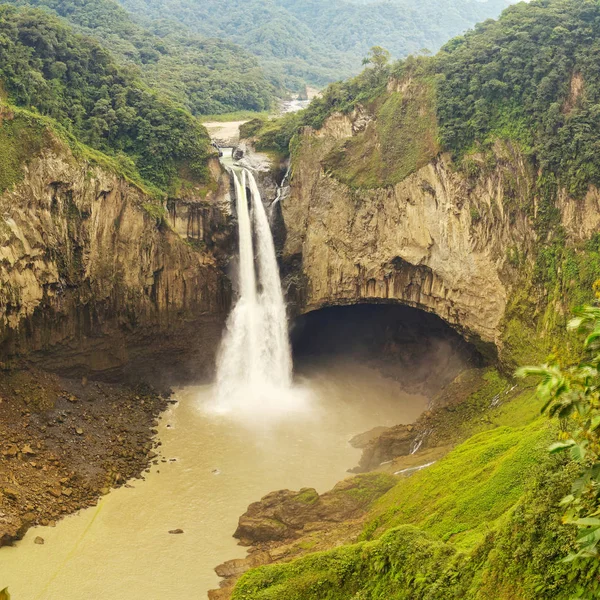 San Rafael Waterfall In Ecuador Coca Codo Sinclair Project