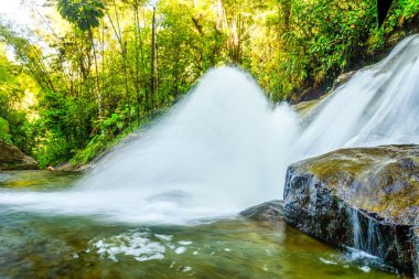 Nanegal Şelalesi Quito Ekvador 'un Kuzeyi Tek Zamanlı Sürücüsünde