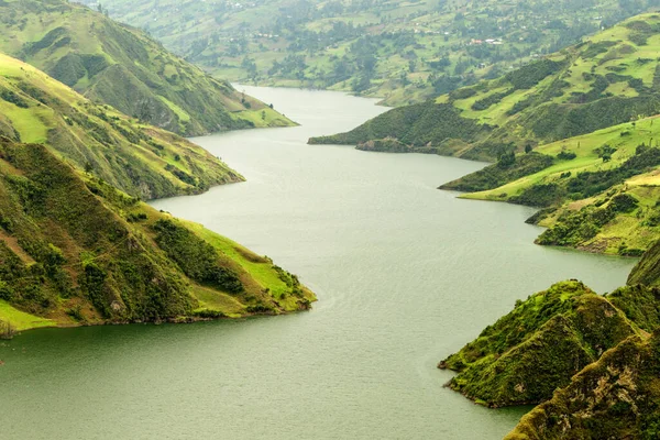 Paute River Flowing Trough Andes Mountains Ecuador Santiago Morona Region — Stock Photo, Image