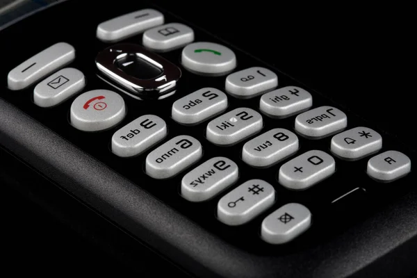 Alphanumeric Keys Telephone Keyboard Studio Close — Stock Photo, Image