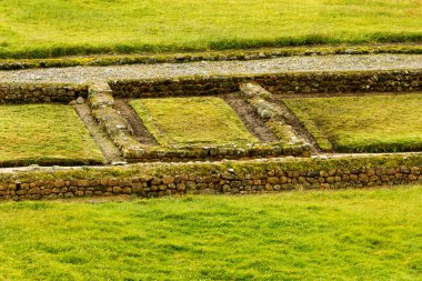 Inca Silo İnşaat Harabeleri Ingapirca Modern Ekvador 'da
