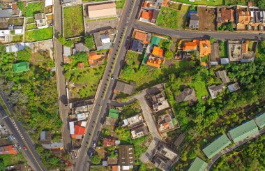 Güney Amerika 'da Banos de Agua' da Pan Amerikan Yolu