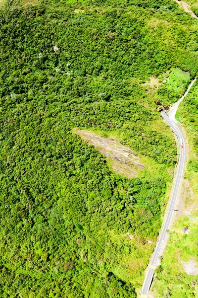 아메리칸 Andes Tungurahua Province Ecuador High Altity Aerial Shot — 스톡 사진