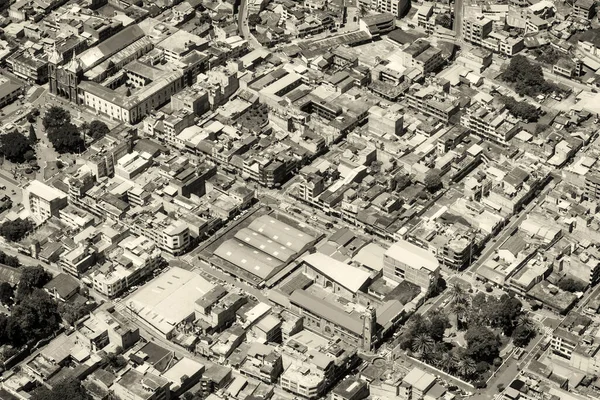 Banos Agua Provincia Santa Tungurahua Ecuador Aerial Telephoto Shot — Foto Stock