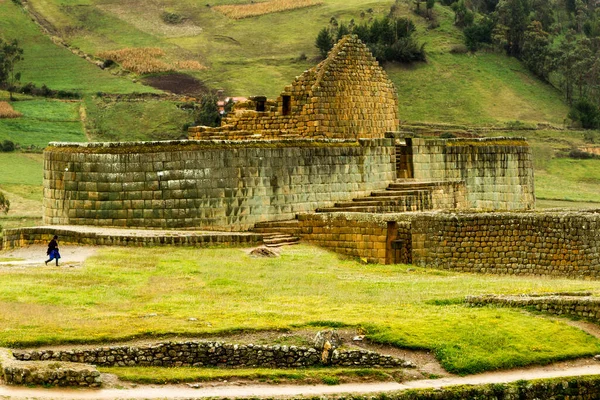 Ţirca Tönkreteszi Modern Ecuador Legfontosabb Civilizációs Építményeit — Stock Fotó