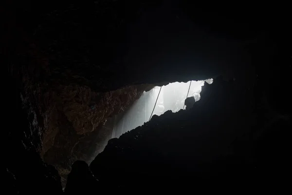 Ισημερινός Mayei Cavern Hall Υπόγεια Θέα — Φωτογραφία Αρχείου