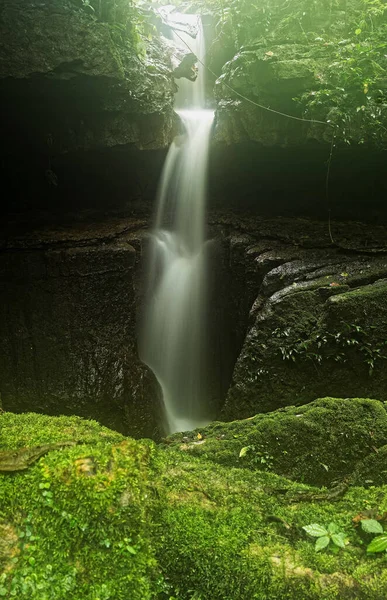 Mayei Cavity Cavern Wind Newborn Cueva Donde Nace Viento Ecuadorian — 스톡 사진