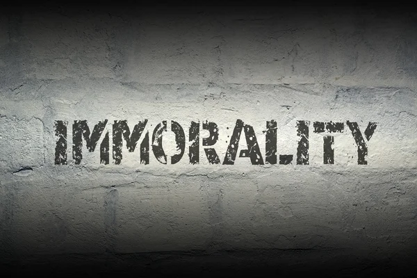 Immoralité MOT GR — Photo