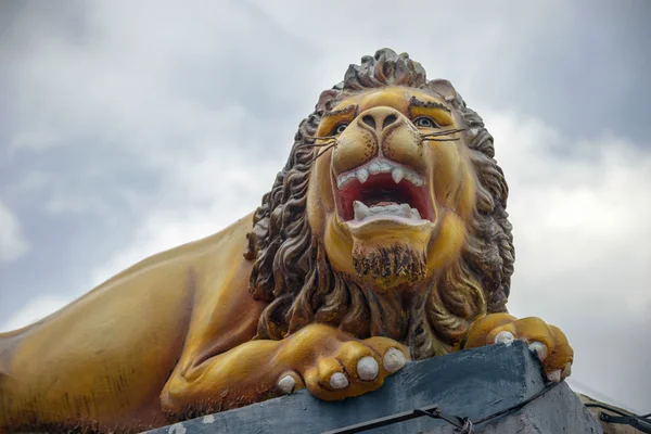 Guardia statua del leone — Foto Stock