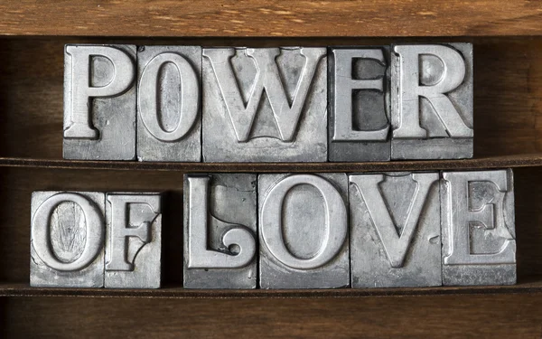Poder de la bandeja de amor — Foto de Stock