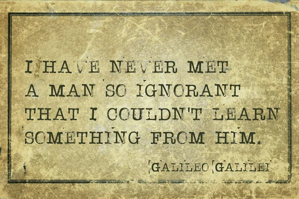 Conheceu o homem Galileu — Fotografia de Stock