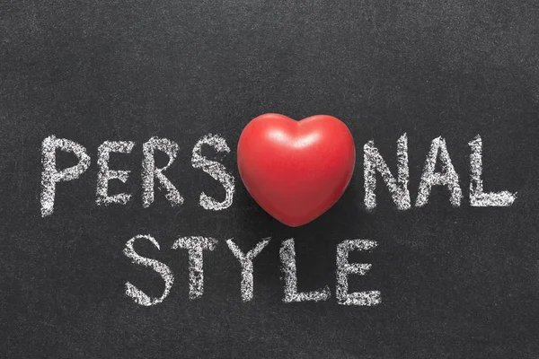 Personal style heart — Stock Photo, Image