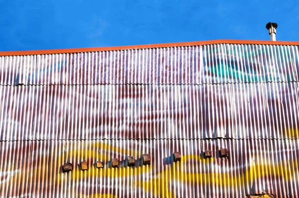 Pared pintada grunge — Foto de Stock