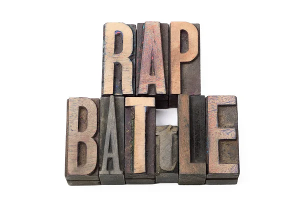 Rap battle isol — Stockfoto