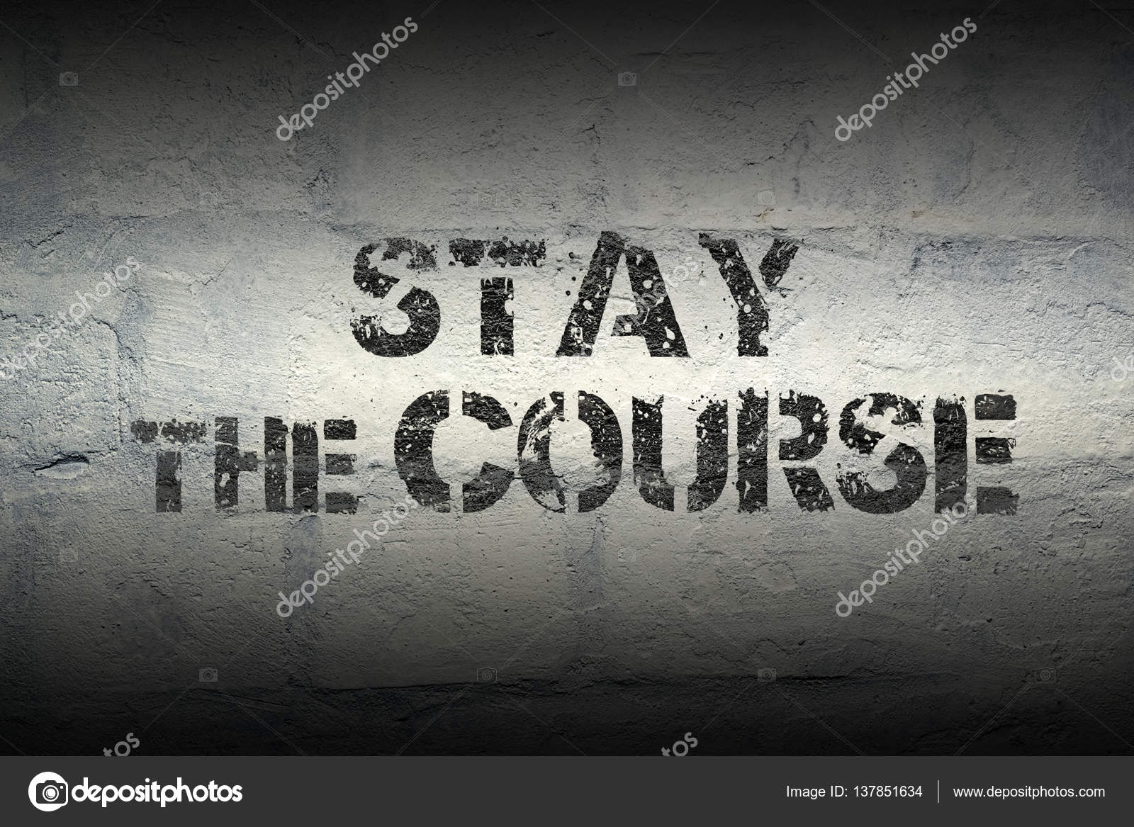 Stay the course gr — Stock Photo © yurizap 137851634