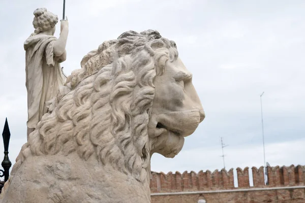 Venice arsenal lion — Stock Photo, Image